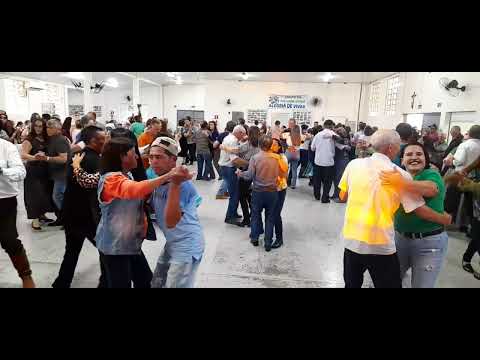 Pura alegria no clube Alegria de Viver em Guaraniaçu no Paraná(com marcos e margarida)