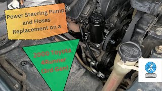 Replacing a Power Steering Pump and Hoses on a 3rd Gen Toyota 4Runner