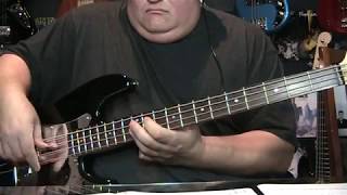 Steely Dan Reelin' In The Years Bass Cover with Notes & Tab