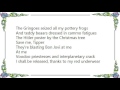 Lard - Pineapple Face Lyrics