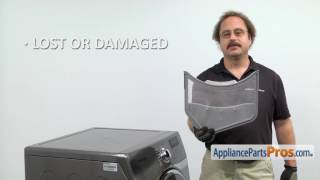 How to: Samsung Lint Filter DC97-16013A