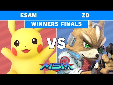 MSM 179 - PG | Esam (Pikachu) vs Demise | ZD (Fox) Winners Finals - Smash Ultimate