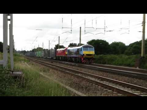 Malcolm 90024 & DB 90019 'Multimodal' - 4M25, Euxton 12.7.16