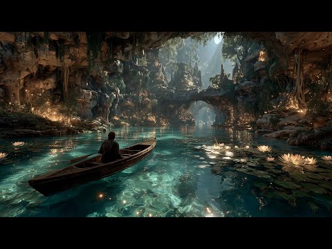 The Hidden Cavern of Light | Medieval Fantasy Music & Relaxing Ambience