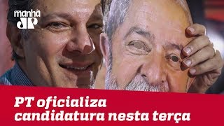 PT oficializa a candidatura à Presidência nesta terça (11)