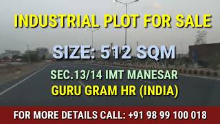 Industrial Land for Sale in Sector 9 IMT Manesar, Gurgaon