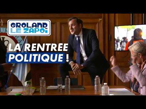 C'était le sujet de la rentrée politique - Groland - CANAL+