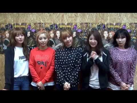 4Minute Fanbash in Europe - Greetings to European Fans