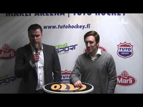 TUTO Hockey - Kiekko-Vantaa 19.2.2016 Lehdistötilaisuus