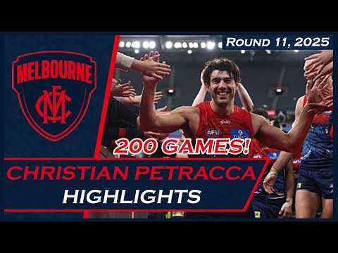 Highlights von Christian Petracca | Runde 11, 2025 (Tracs 200. Spiel!)