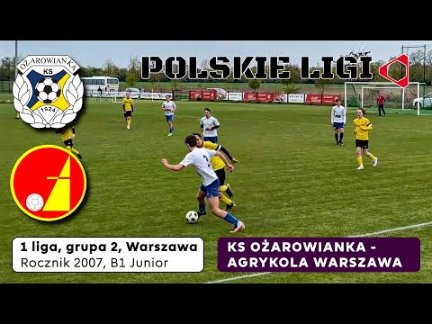 LIVE: KS OŻAROWIANKA - MKS AGRYKOLA WARSZAWA
