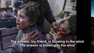 Blowing in the wind Stevie Wonder with Lyrics