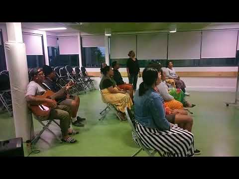 "Wairua o te puna aroha" Pasefika Vitoria Choir rehearsal with Rita Seumanutafa-Palala