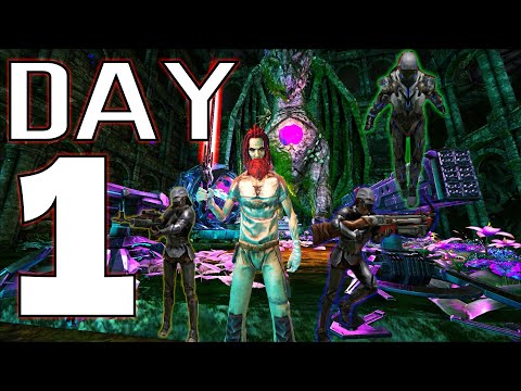 Claiming Our OP Modded Dragon Cave Day 1 Ark PvP