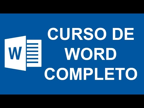 CURSO DE MICROSOFT WORD 2013 - COMPLETO