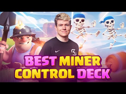 7,700 TROPHIES WITH 2.6 MINER CYCLE! TOP 30 GLOBAL LIVE LADDER PUSH - Clash Royale