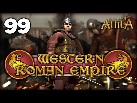 POWER OF THE PLAGUE LEGION! Total War: Attila - Western Roman Empire Campaign #99