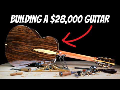 Building a $28,000 Acoustic Guitar in 4 Months - FULL BUILD Process!