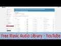 Free Music Audio Library - YouTube