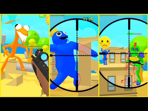 Giant Wanted Hero Sniper 3D L10-12, New Android Games Gameplay 2023 Walkthrough ios Simulato‪r