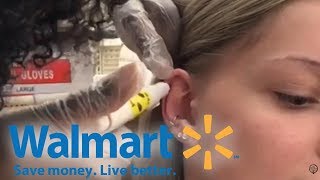 WALMART DOES MY CARTILAGE PIERCINGS