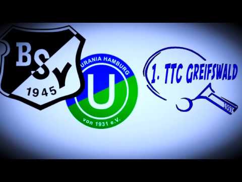 Tischtennis Verbandsoberliga Nord Highlights 1.TTC Greifswald - TTSG Urania-Bramfeld, 09.12.2017