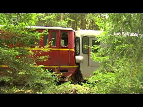 Srážka vlaků na úzkokolejce T47.011 a M27 - reportáž ČT