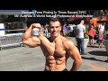 Gennaro Ferra's Posing Routine in Times Square