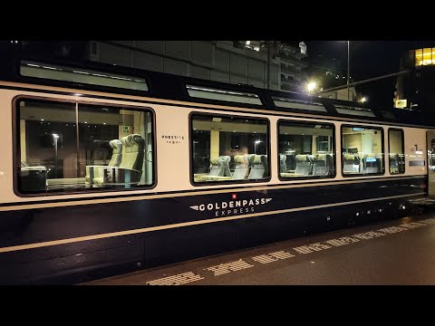 Montreux to Interlaken Switzerland 🇨🇭 - Goldenpass Panoramic Train | 4K 60fps