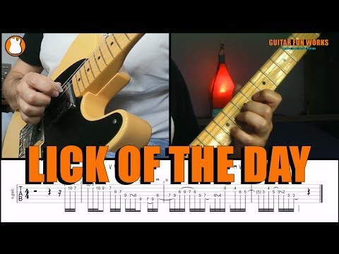 Lick Of The Day Nr. 19   Guitar Fun Works
