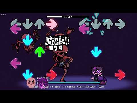 Friday Night Funkin' JellyBean vs The Skeletons