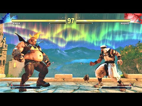 Birdie vs Rashid (Hardest AI) - Street Fighter V