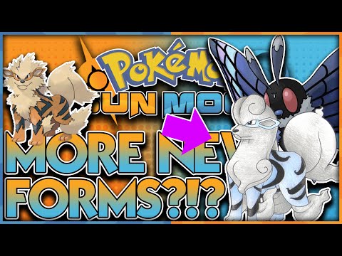 WATER ARCANINE AND MORE?! NEW POKEMON FORMS LEAKED! POKEMON SUN AND MOON NEW TYPES