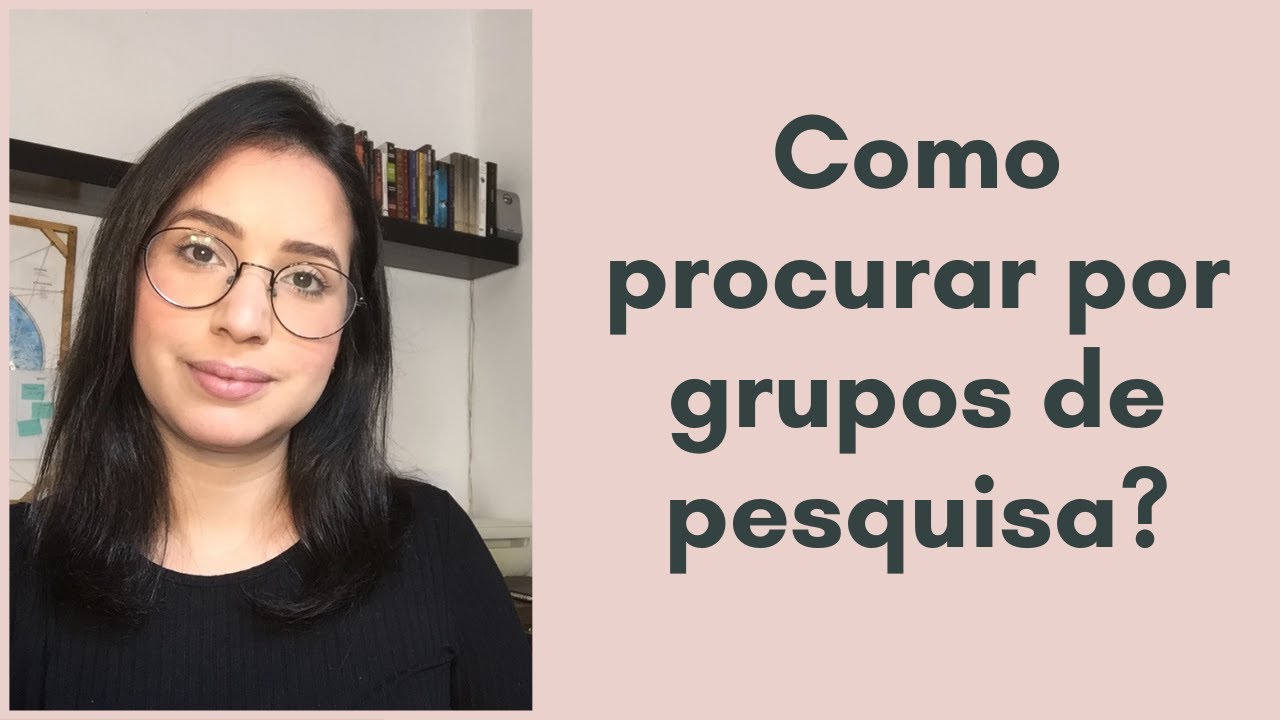 Buscando por grupos de pesquisa