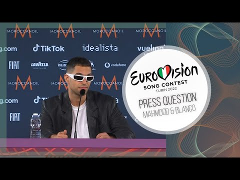 PRESS QUESTION ► Mahmood & Blanco (Italy Eurovision 2022)