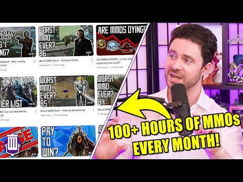 This Man Plays MMO's For 100+ Hours Each Month