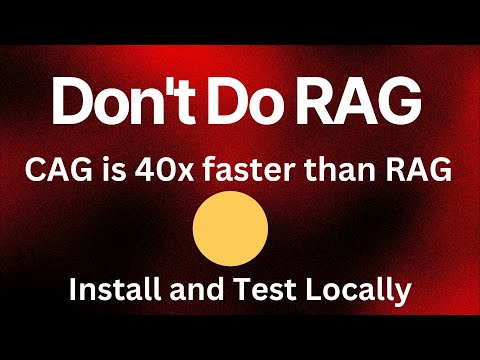Cache-Augmented Generation (CAG): A Game Changer for Speed and ...