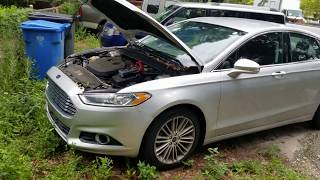 How to jump start 2016 Ford Fusion