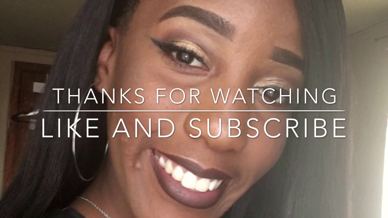 Fall/Winter makeup tutorial