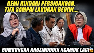 Download lagu SHAMEFUL❗TO AVOID THE TRIAL, TIFA IS WILLING TO DO SOMETHING DISGUSTING?! KHOZINUDDIN IS FURIOUS😱😂 mp3