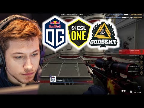OG mantuu vs GODSENT - POV Highlights | ESL One Rio Closed Qualifier EU * Nuke