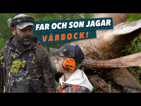 Superlyckad Vårbocksjakt - far & son på äventyr!