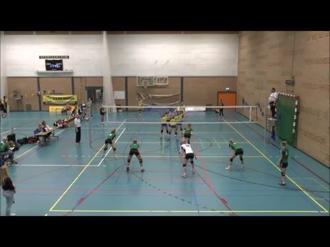 1e divisie volleybal Donitas D2 - WSV D1 26 maart 2016 in Groningen