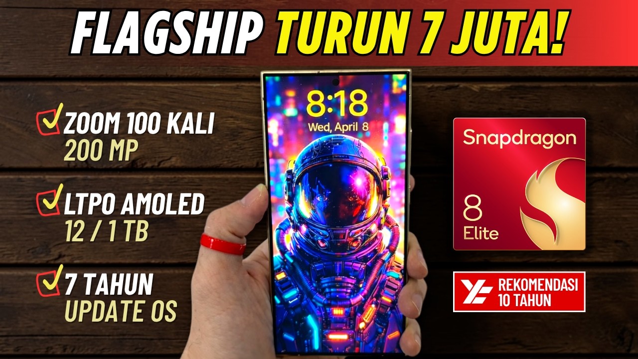 Waktunya Sikat‼️ 5 HP FLAGSHIP TURUN HARGA TERDALAM APRIL 2026