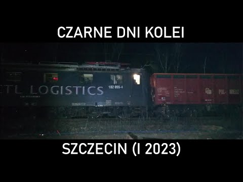 CZARNE DNI KOLEI #56 - Pociąg mi zginął gdzieś. Wypadek w Szczecinie (I 2023)