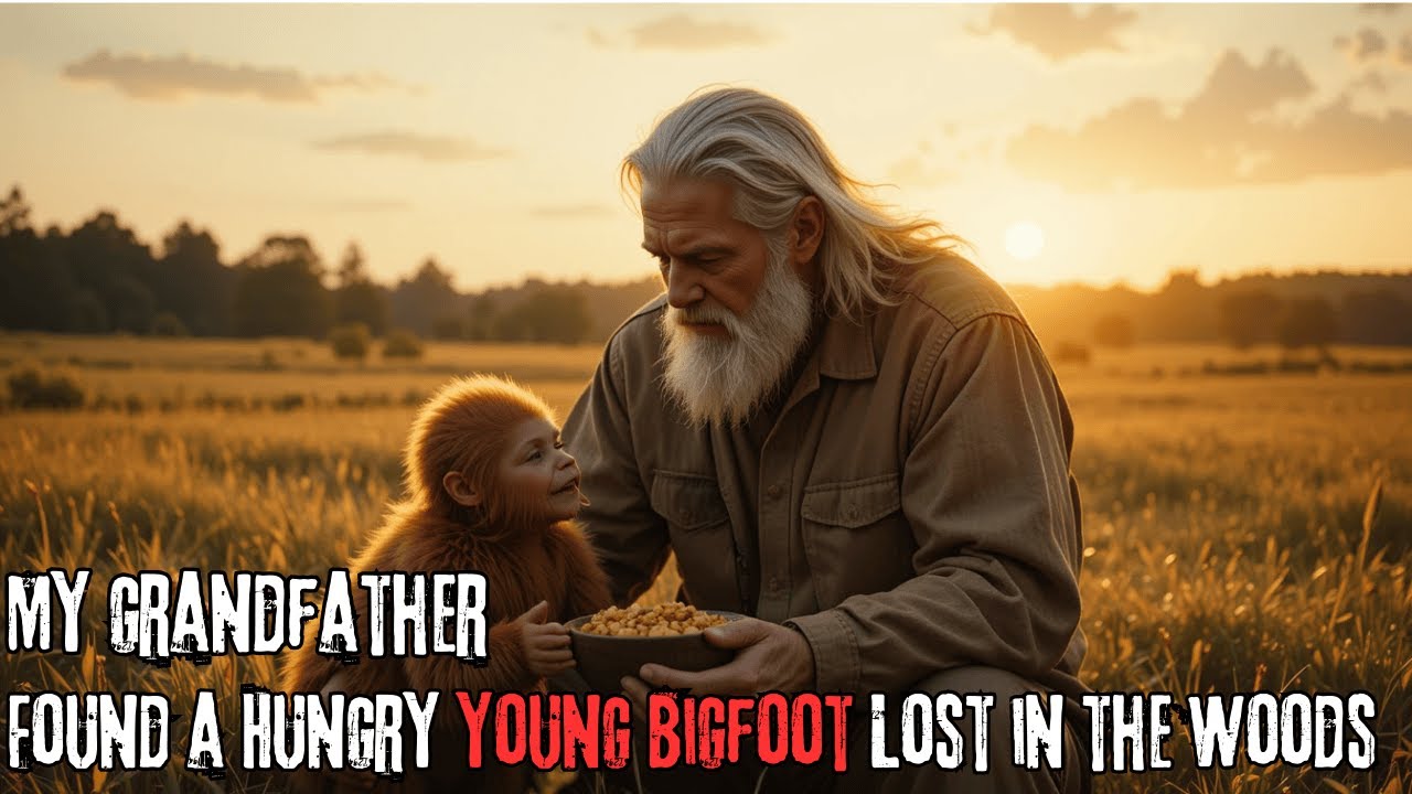 My grandfather Found a Hungry Young Bigfoot Lost in the Woods | #bigfoot  2025
