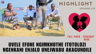 Download lagu UVELE EFUNE NGIMKHOTHE ITOTOLOZI NGENKANI ENJALO UNEJWABU AKAGUNDILE - EP 212  HIGHLIGHTS mp3