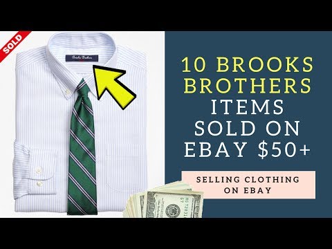 10 Brooks Brothers Clothing Items That Sold On Ebay For $50+