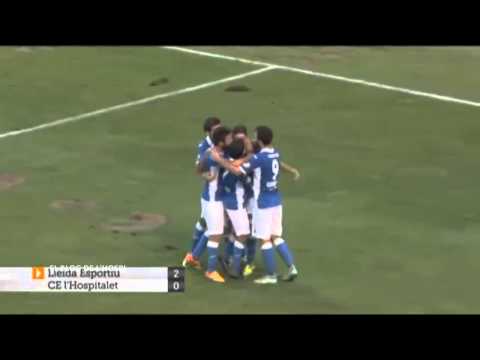 Resumen J2 2BG3 Lleida 2 - 0 Hospitalet