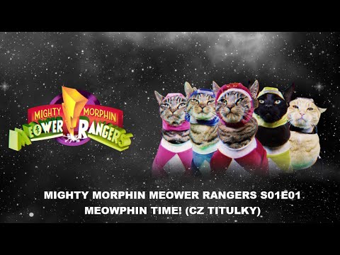 Mighty Morphin Meower Rangers S01E01 - Meowphin Time! (CZ titulky)